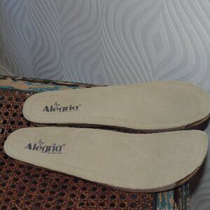 ALEGRIA Replacement Sole Leather Inserts ALD-999 size 40 NWOT